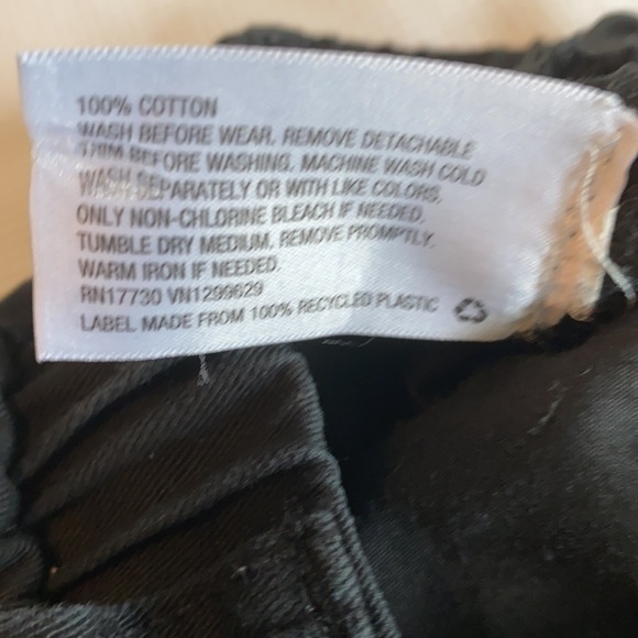 Wild Fable Overall jogger woman’s black pants S - Picture 6 of 11